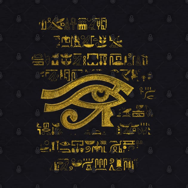 Egyptian Eye of Horus - Wadjet by Nartissima